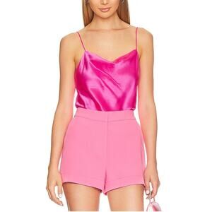 Cinq A Sept Satin Pink Marta Camisole Size S